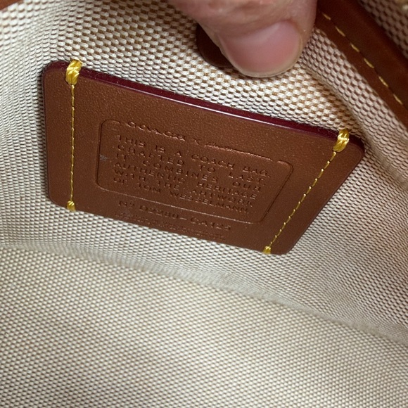 Coach x Tom Wesselmann Small Rogue 25 Bag in Light Camel CA125 A3 - Picture 10 of 11